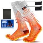 Heated Socks for Men Women, 5000mAh