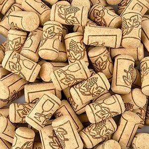 PIQIUQIU - Tapones de vino (50 unidades, 21 x 40 mm, accesorios de bricolaje para niños y adultos)