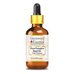 Greenwood Essential Pure Pumpkin Seed Oil (Cucurbita pepo) Natural Therapeutic Grade for Hair and Care 30ml (1.01 oz)