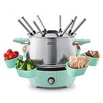 Dash Deluxe Stainless Steel Fondue 
