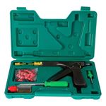 Hetkrishi Tire Repair Kit, Tire Plug Kit Heavy Duty Professional, Deluxe Tubeless Tire Plugger Repair Kit with Mushroom Plug for Motorcycle, Truck, ARB, ATV, Tractor, RV, SUV, Trailer