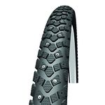 Schwalbe Winter 700Cx30C Wire Kevlar Guard Reflex Studded 50TPI 50-95PSI 805g Tire, Black, 29" x 2/3