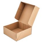 Packaging Hero 15 x 15 X 8 cm (aprox. 6" x 6" x 3") Corrugated Cardboard Mailing Boxes, gift boxes, e-commerce box (25 PACK)