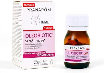 PRANAROM – AROMAFEMINA Santé Urinaire – Huiles Essentielles Pures d’Origan, Cannelle & Sarriette des Montagnes – 15 Capsules