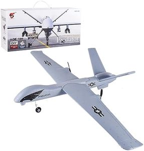 Goekhyrani RC Airplane Model，Z51 RC Predator Drone 2.4G Electric Fixed-Wing Glider RTF – High-Performance Remote Control Airplane Model for Adults