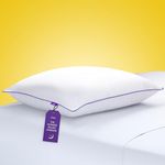 Frido Ultimate Cozy Sleeping Pillow, (High Density) Gel Microfiber Bed Pillow, Breathable & Hypo-Allergenic Cushion for Bed, Bed Pillow for Long Lasting Fluffiness, King Size, White - 1 Piece