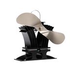 Ecofan® Belair, Low Temperature Heat Powered Stove Fan, 140 CFM, 806CAKBX, 9" Blade, Nickel