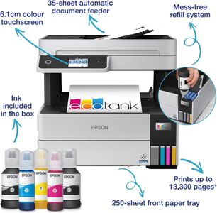 Epson EcoTank ET-5150 Wireless All-in-One Printer – High Capacity Ink