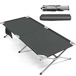 Goplus Camping Cot, 42” Extra Wide 