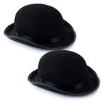 Funny Party Hats Derby Bowler Hat - Costume Hats for Men Women Unisex - Dress Up