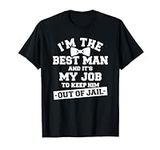 Best man jail bachelor party T-Shir