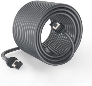 Brnghl Starlink Gen 3 Cable, Replacement Standard V3 Cable 23M/75FT Outdoor Cable Extension - Waterproof Gray