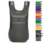 G4Free Lightweight Packable Hiking Backpack for Men Women Small Hiking Daypacks Foldable Shoulder Pack Casual Outdoor Bag 11L