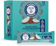 Hungry Buddha Bars - Plant Based Protein Bars - Vegan Nutrition Bars - Low Sugar Healthy Snacks - Gluten Free Snack Bars - Peanut Free - Protein Bar - Keto Bar - 12 Count [Coconut Cocoa]