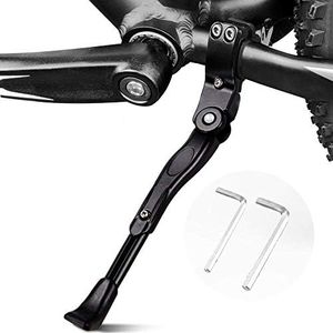 Bicycle Kickstand,Adjustable Aluminum Alloy Bicycle Side Support Bracket Generally 22“24”26“27“Mountain Bike/Road Bike/BMX/MTB/City Bike/Kids Bike/Sports Bike/Adult Bike