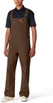 Dickies mens Bib Overalls, Rinsed T