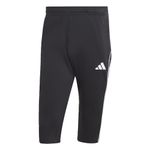 adidas Men's Tiro 23 League 3/4 Pants, Black, Large