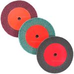 Abrasive Wheels - 3 Wheel Pro Combo Kit - (6.0 Dia. x 0.50 Thickness) - (400, 600, 800 Grits)