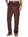 Chums | Men's | Cotton Corduroy Trouser | Stylish & Comfortable Hidden Extra Waistband Pants for Men | Brown