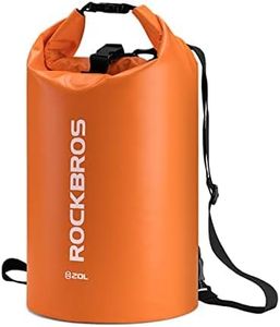 ROCKBROS Waterproof Dry Bag Floating Dry Sack Travel Bag Beach Backpack 5L 10L 20L 30L 40L Leak-Proof Dry Bag for Kayaking Boating Swimming Fishing