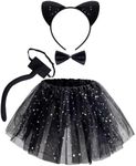 Cat Costume Set with Tutu, Fancy Dr