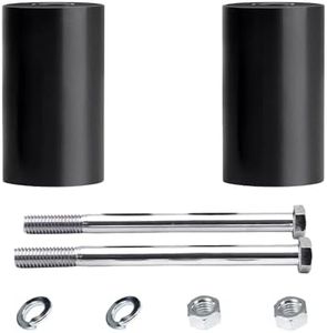 VPZMT 2'' Rise Handlebar Risers Extension Fits for Harley Davidson Touring Softail and Dyna Models 1-1/4'' Handlebars Spacers (Black)