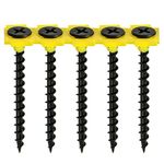 TIMCO 00038COLDYS Collated Coarse Drywall Screw - PH2 - Bugle Head - 3.5 x 38 - Black - Box of 1000