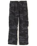 The Children's Place Big Boys' Pull-On Cargo Pant, Night Camo, 14