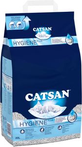 Catsan Hygiene Plus Cat Litter 20L – Odour Control, Low Dust