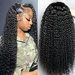 Curly Lace Front Wig Human Hair 13x