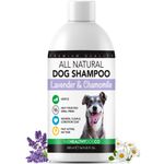 The Healthy Dog Co - All-Natural Dog Shampoo and Conditioner - Chamomile and Lavender Dog Shampoo for Smelly Dogs - Nourishing Dog Shampoo for Sensitive Skin - Puppy Shampoo and Dog Conditioner- 500ml