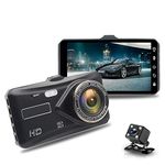 Deviant® Dash Camera Car DVR 4 inch Touch Screen with HD Night Vision 1080P