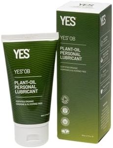 YES OB organic plant-oil natural personal lubricant, 80ml