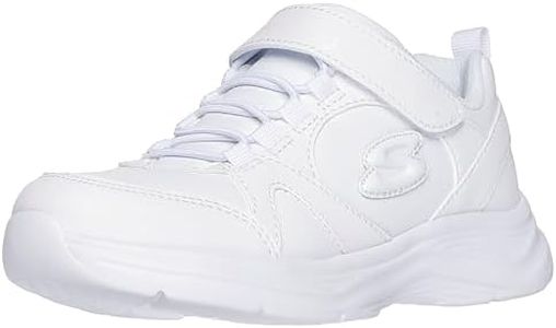 Skechers Kids' Glimmer Kicks Sneaker White