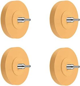 4Pack Eraser Wheel Decal Remover Adhesive Remover Wheel with Drill Adapter, Adhesive Sticker Remover Tool for Removing Pinstripe, Sticker, Vinyl Decal, Emblem, Graphics from Cars, RVs, Boats