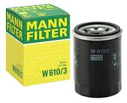 MANN-FILTER W 610/3 Oil Filter - CARS + TRANSPORTERS, Black