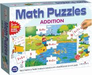 Creative's Math Puzzle Addition | Reinforce Adding Number Skills | Learning & Educational | Jigsaw Puzzles & Board Games | Early Learning | Math Puzzles Series for Ages 5 &Up