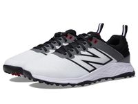 New Balance Men's Fresh Foam Contend V2 Golf Shoe, White/Black, 12 X-Wide