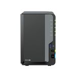 Synology DS224+ 2-Bay Diskstation NAS (Intel Celeron J4125 4-Core 2.0 GHz 2GB DDR4 RAM 2xRJ-45 1GbE LAN-Port) 8TB Bundle with 2X 4TB WD Red Plus