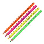 Staedtler Textsurfer Dry Highlighter Pencil 128 64 Drawing for Writing Sketching Inkjet,paper,copy,fax(pack of 4) (Color Mix-4 Pencils)