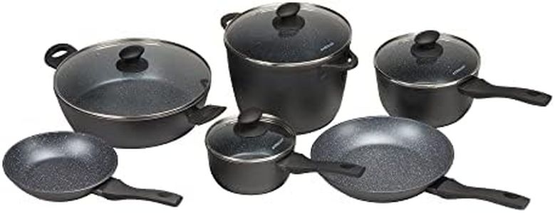 Pyrolux Pyrostone 6-Piece Non-Stick Induction Compatible Cookware Set