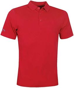 Callaway Tournament Polo, Rojo (Rojo 613), Small (Tamaño del Fabricante:S) para Hombre