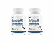 Trexgenics BENFOTIAMINE 150 mg + ALPHA LIPOIC ACID 300 mg +15 mg L-Leucine Glucose Metabolism & Nerve Health VEGAN & NON-GMO (30 Veg. Capsules) (Pack of 2)