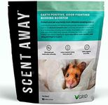 SCENT AWAY | Small Animal Bedding Deodorizer | 100% Natural & Fragrance Free, Non-Toxic Pet Odor Eliminator for Home | Active Carbon & Zeolite Extends Pet Bedding Life | Deodorizer for Pets 4lbs