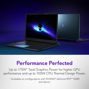 Alienware 18 Gaming Laptop – QHD+ Display, RTX 5080 Graphics