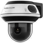 VIKYLIN UltraHD 4K 8MP PoE IP PTZ Camera Outdoor,4K PTZ IP Dome Security Camera with 5X Optical Zoom 2.7-13.5 mm, Human Vehicle Detection, 2-Way Audio,131ft IR Night Vision, IK10/IP67,Blue Iris,NDAA