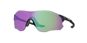 Oakley Men's OO9313 EVZero Path Low Bridge Fit Rectangular Sunglasses, Steel/Prizm Golf, 38 mm