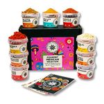 Nature Kitchen Mexican Gourmet Seasoning Mix Gift Set. 9X Spices for Taco, Fajita, Chilli, Enchiladas, Mexican Ranch Dishes and More. Includes Oregano, Thyme, Paprika, Coriander and Garlic