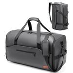 Garment Duffle Bags for Travel,Moulyan Convertible Carry on Garment Bag with Shoe Compartment,3 in 1 Waterproof Travel Suit Bag with Shoulder Strap for Men Women