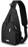 AMJ Tactical Chest Sling Bag for Men,Theft Crossbody Bag,Lightweight Hiking Shoulder Pack for Cycling, Travel, Camping